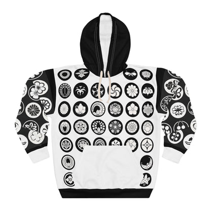 D3's JAPANESE Kamon Hoodie - Traditional Crest Art - D3monic
