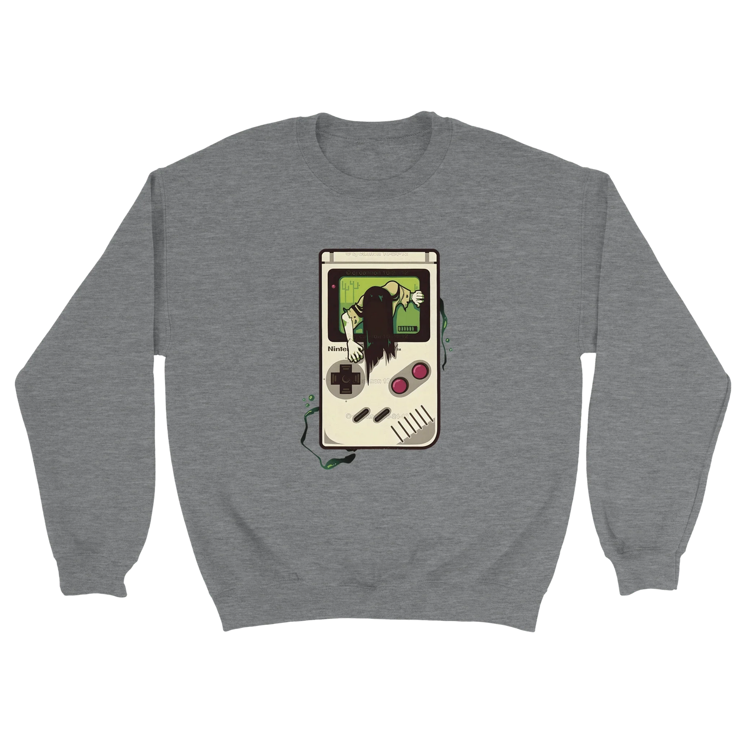 Sweat-shirt rétro D3's GB - Nostalgie Game Boy, taille oversize