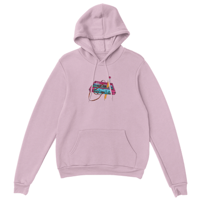 D3's RETRO Kasette Hoodie - Klassischer Oversize Unisex Pullover - D3monic