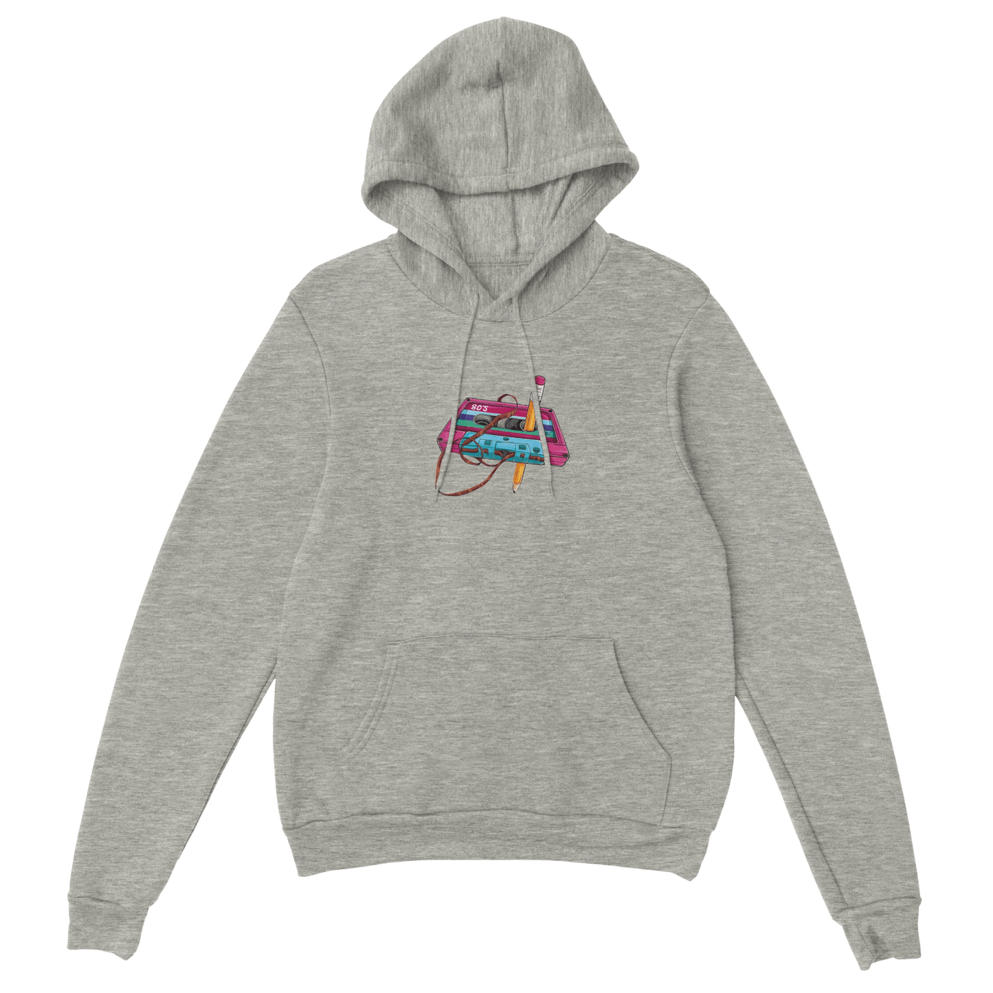 D3's RETRO Kasette Hoodie - Klassischer Oversize Unisex Pullover - D3monic