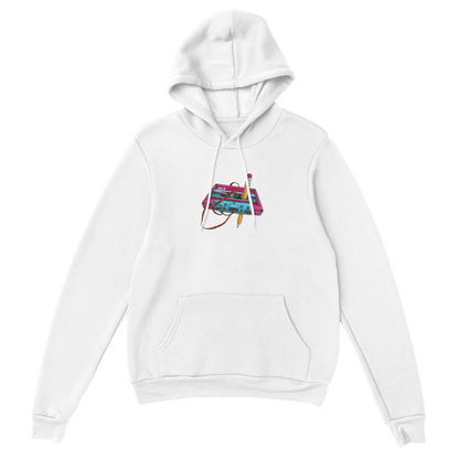 D3's RETRO Kasette Hoodie - Klassischer Oversize Unisex Pullover - D3monic