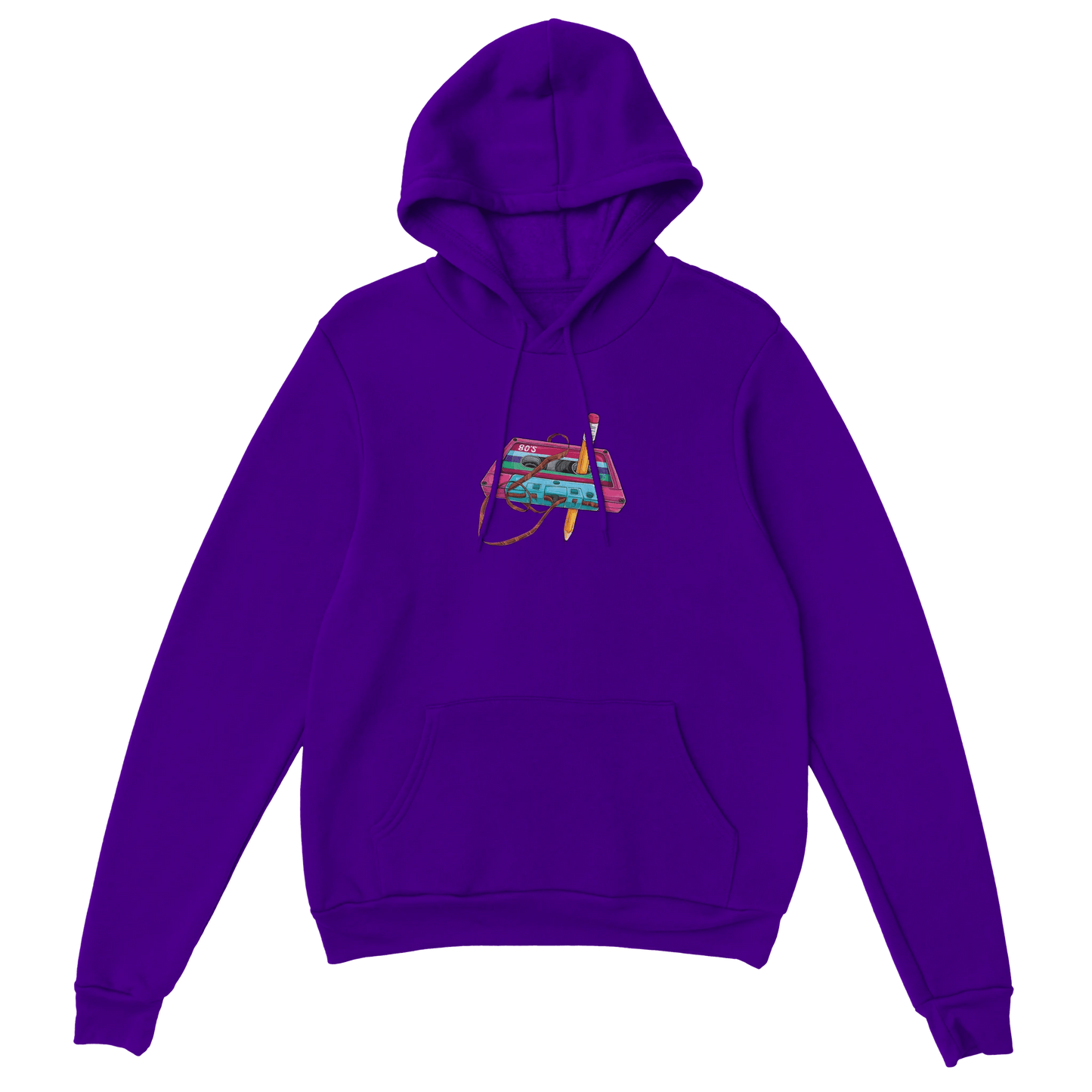 D3's RETRO Kasette Hoodie - Klassischer Oversize Unisex Pullover - D3monic