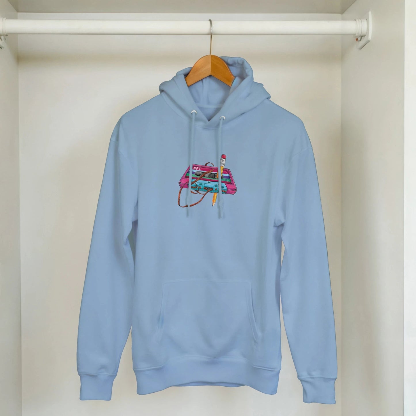 D3's RETRO Kasette Hoodie - Klassischer Oversize Unisex Pullover - D3monic