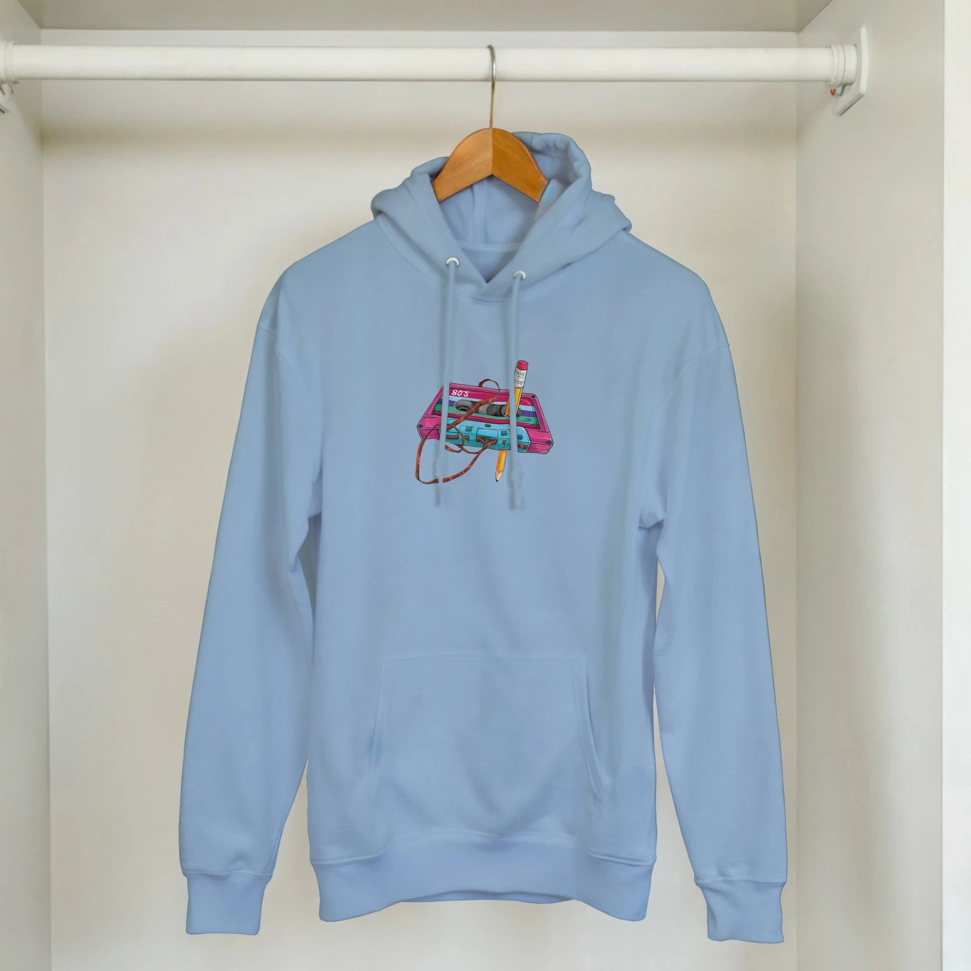 D3's RETRO Kasette Hoodie - Klassischer Oversize Unisex Pullover - D3monic