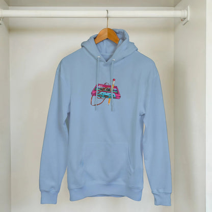 D3's RETRO Kasette Hoodie - Klassischer Oversize Unisex Pullover - D3monic