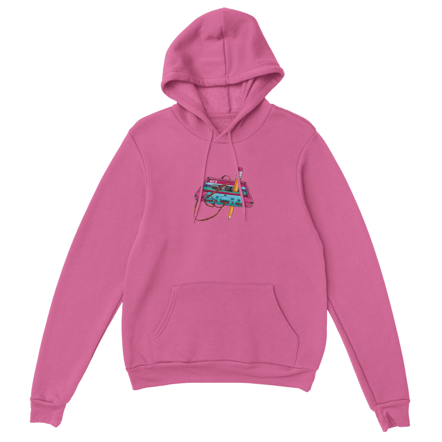 D3's RETRO Kasette Hoodie - Klassischer Oversize Unisex Pullover - D3monic