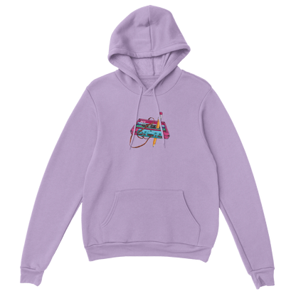 D3's RETRO Kasette Hoodie - Klassischer Oversize Unisex Pullover - D3monic