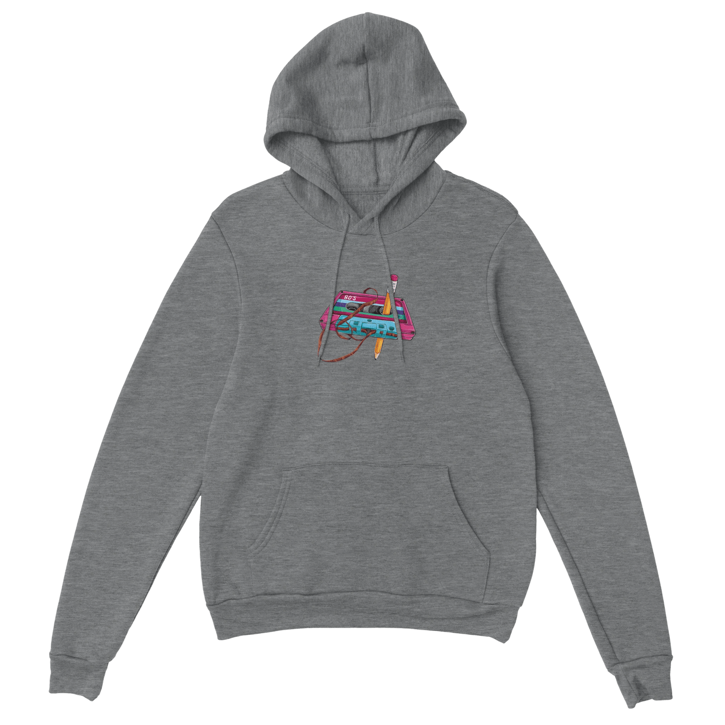D3's RETRO Kasette Hoodie - Klassischer Oversize Unisex Pullover - D3monic