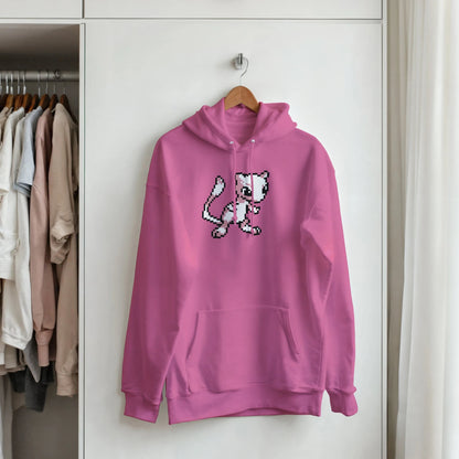 D3's RETRO Mew Hoodie - Klassischer Oversize Unisex Pullover - D3monic