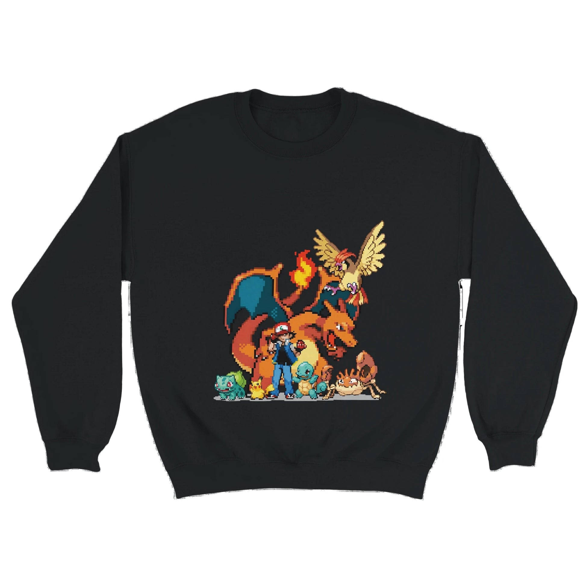 D3's RETRO PKMN Pullover - Klassischer Oversize Unisex Sweatshirt - D3monic