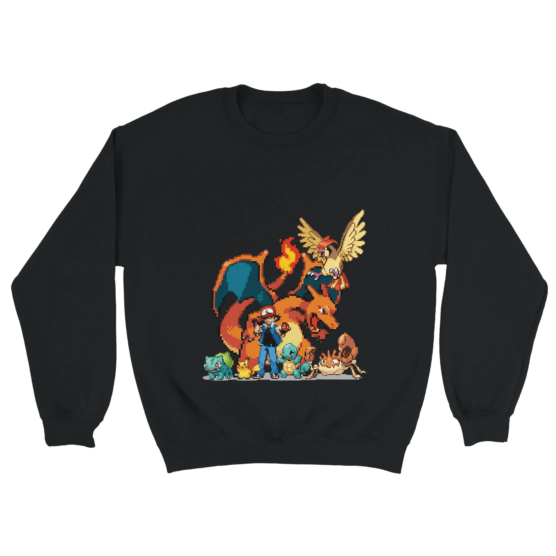 D3's RETRO PKMN Pullover - Klassischer Oversize Unisex Sweatshirt - D3monic