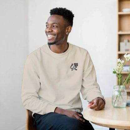 D3's RETRO Stick Pullover - Klassischer Oversize Unisex Pullover - D3monic