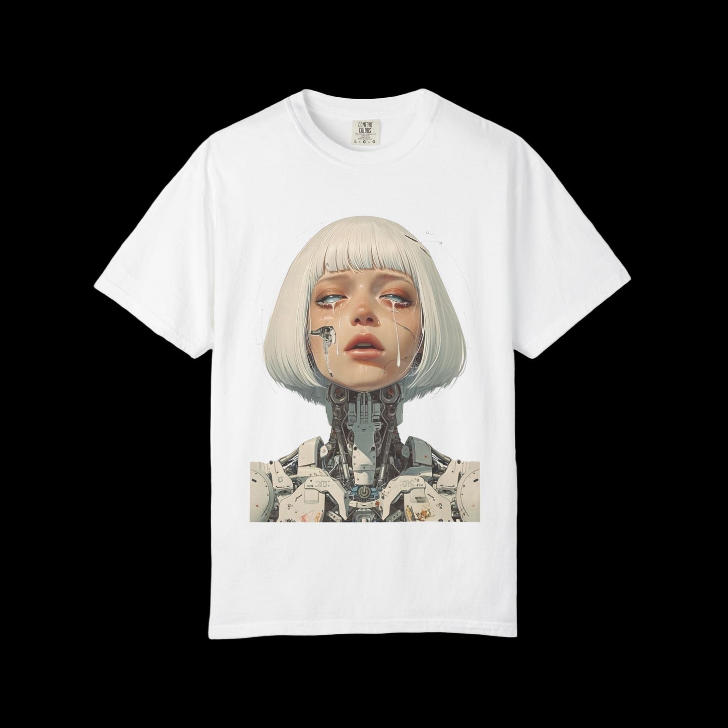 D3's ROBOTS Girl T-Shirt - Sci - Fi Women Streetwear - D3monic