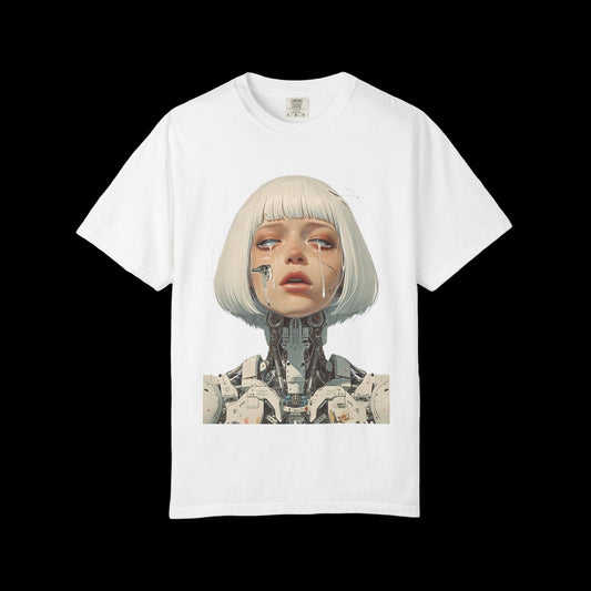 D3's ROBOTS Girl T-Shirt - Sci - Fi Women Streetwear - D3monic