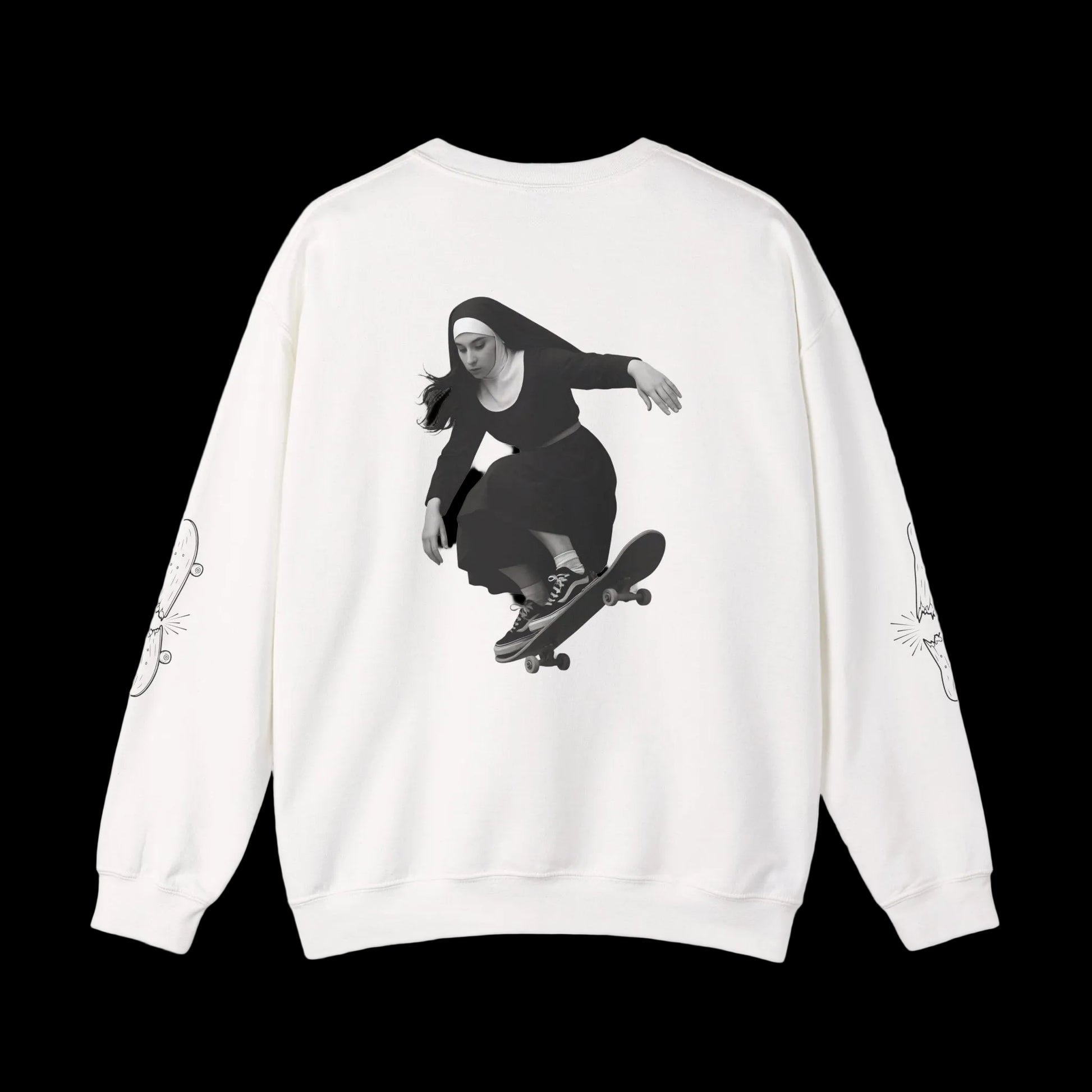 D3's SK8 Sweatshirt - Skater Streetwear Unisex - D3monic