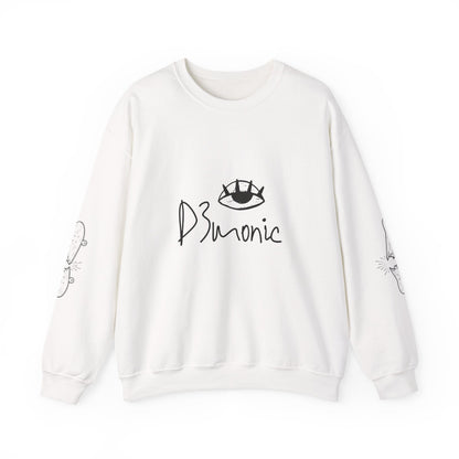 D3's SK8 Sweatshirt - Skater Streetwear Unisex - D3monic