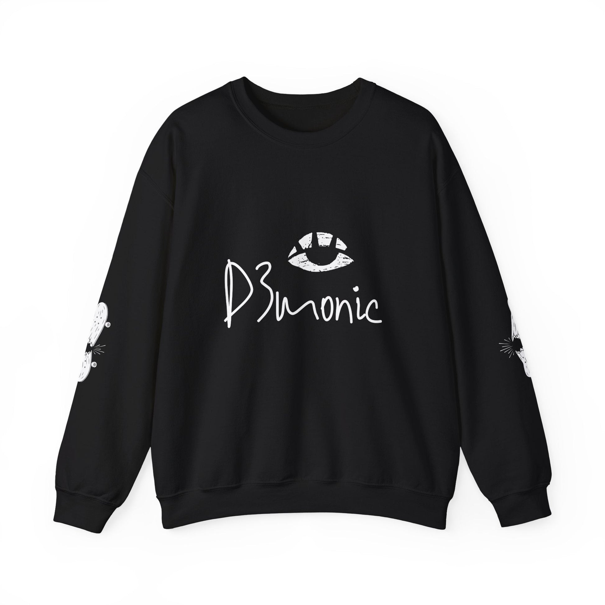 D3's SK8 Sweatshirt - Skater Streetwear Unisex - D3monic