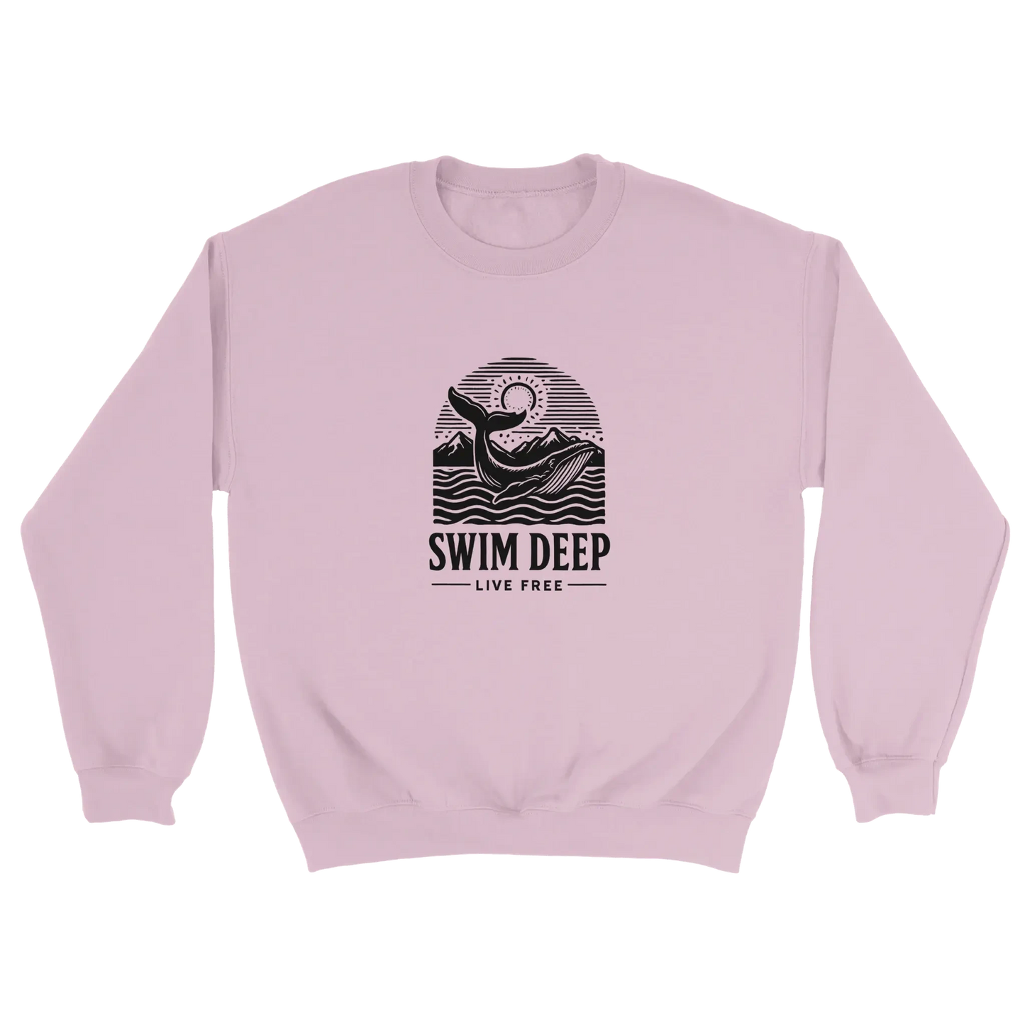 D3monic's SWIMDEEP Pullover - Unisex Pullover Sweatshirt - D3monic