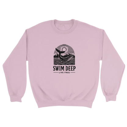 D3monic's SWIMDEEP Pullover - Unisex Pullover Sweatshirt - D3monic