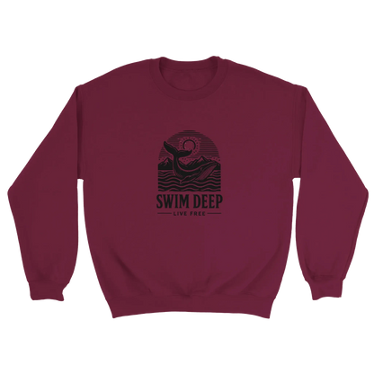 D3monic's SWIMDEEP Pullover - Unisex Pullover Sweatshirt - D3monic
