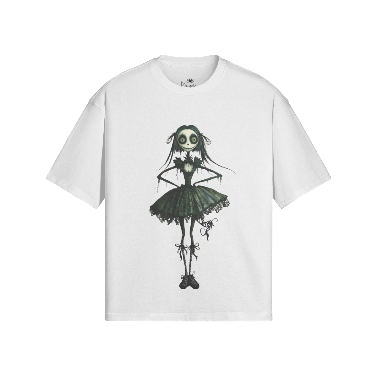 D3's ZOMBIE Ballerina T-Shirt - Boxy Luxury - D3monic Store