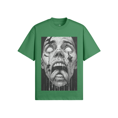 D3's ZOMBIE Header T-Shirt – Oversized Heavyweight - D3monic Store
