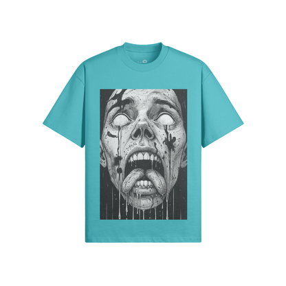 D3's ZOMBIE Header T-Shirt – Oversized Heavyweight - D3monic Store
