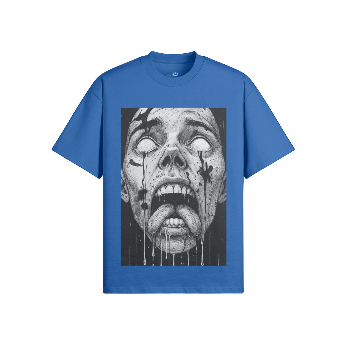 D3's ZOMBIE Header T-Shirt – Oversized Heavyweight - D3monic Store