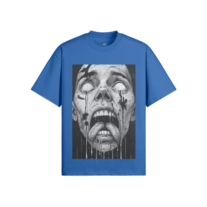 D3's ZOMBIE Header T-Shirt – Oversized Heavyweight - D3monic Store