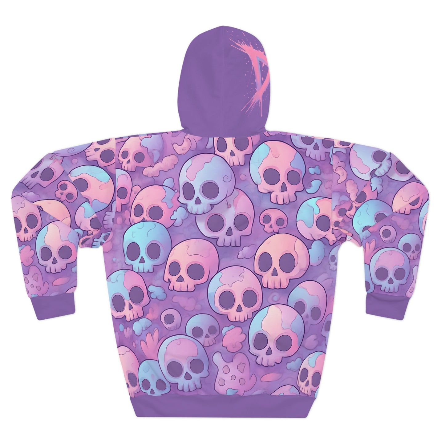 D3's ZOMBIE Hoodie Pink - Klassischer Oversize Unisex Pullover - D3monic