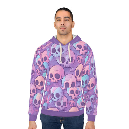 D3's ZOMBIE Hoodie Pink - Oversize Horror Streetwear - D3monic