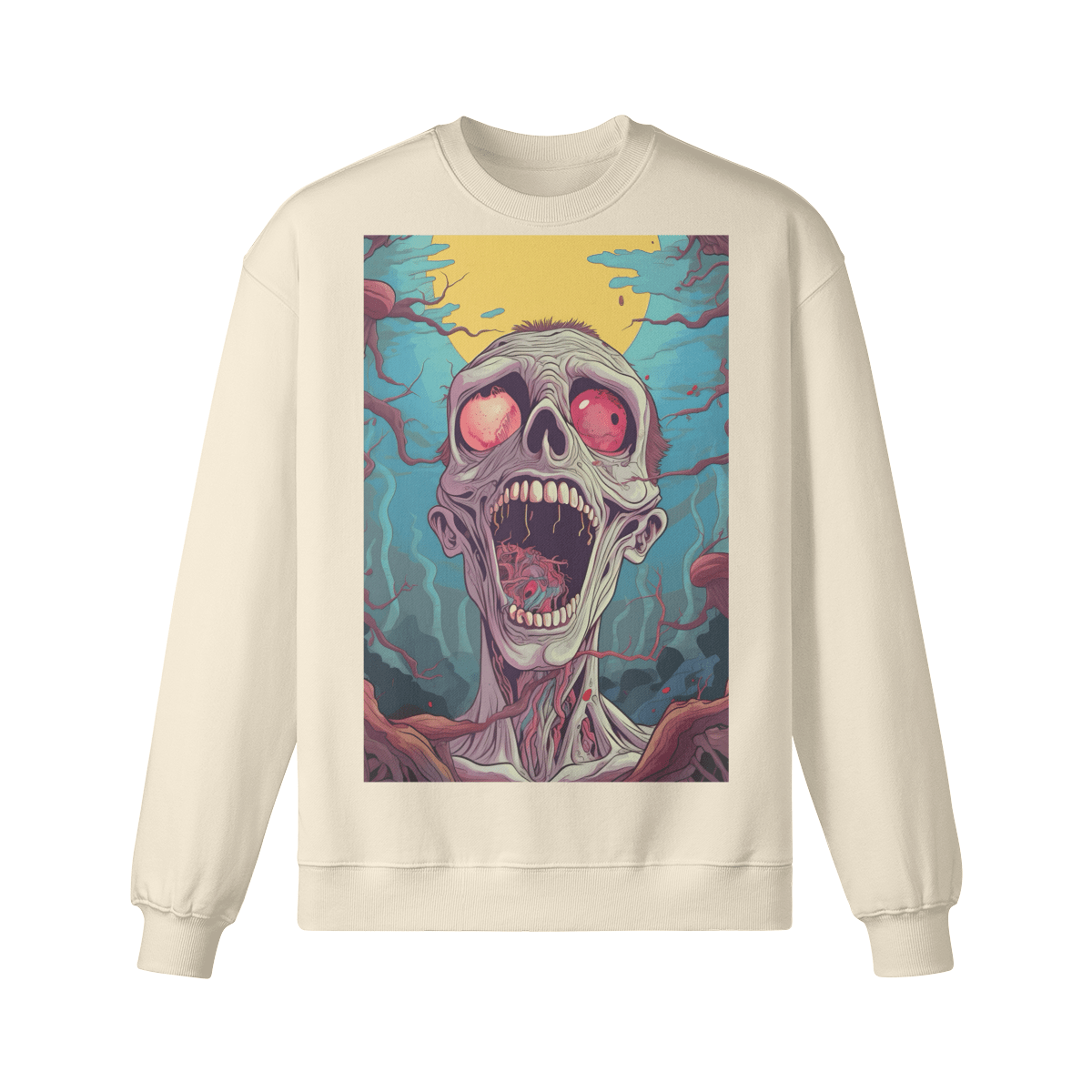 D3's ZOMBIE Mr. Ben Sweatshirt - Oversize Comfort - D3monic Store