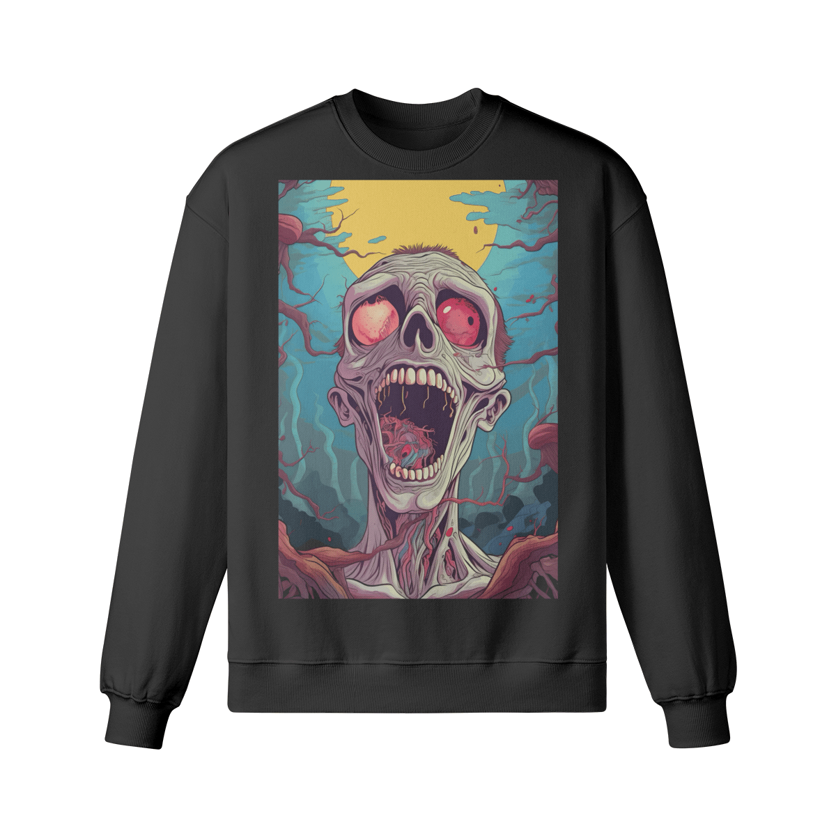 D3's ZOMBIE Mr. Ben Sweatshirt - Oversize Comfort - D3monic Store