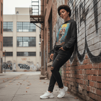 D3's ZOMBIE Mr. Ben Sweatshirt - Oversize Comfort - D3monic Store