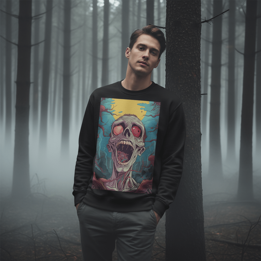 D3's ZOMBIE Mr. Ben Sweatshirt - Oversize Comfort - D3monic Store