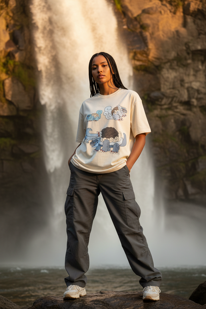 INKA Squirtle Beige Waterfall Clean 2