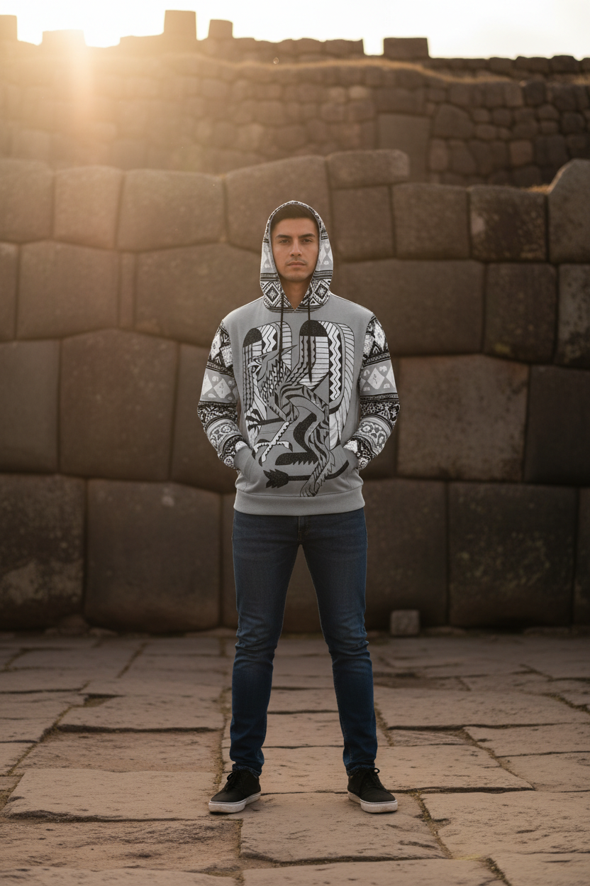 INKA Viracocha Greymagic Man Wall