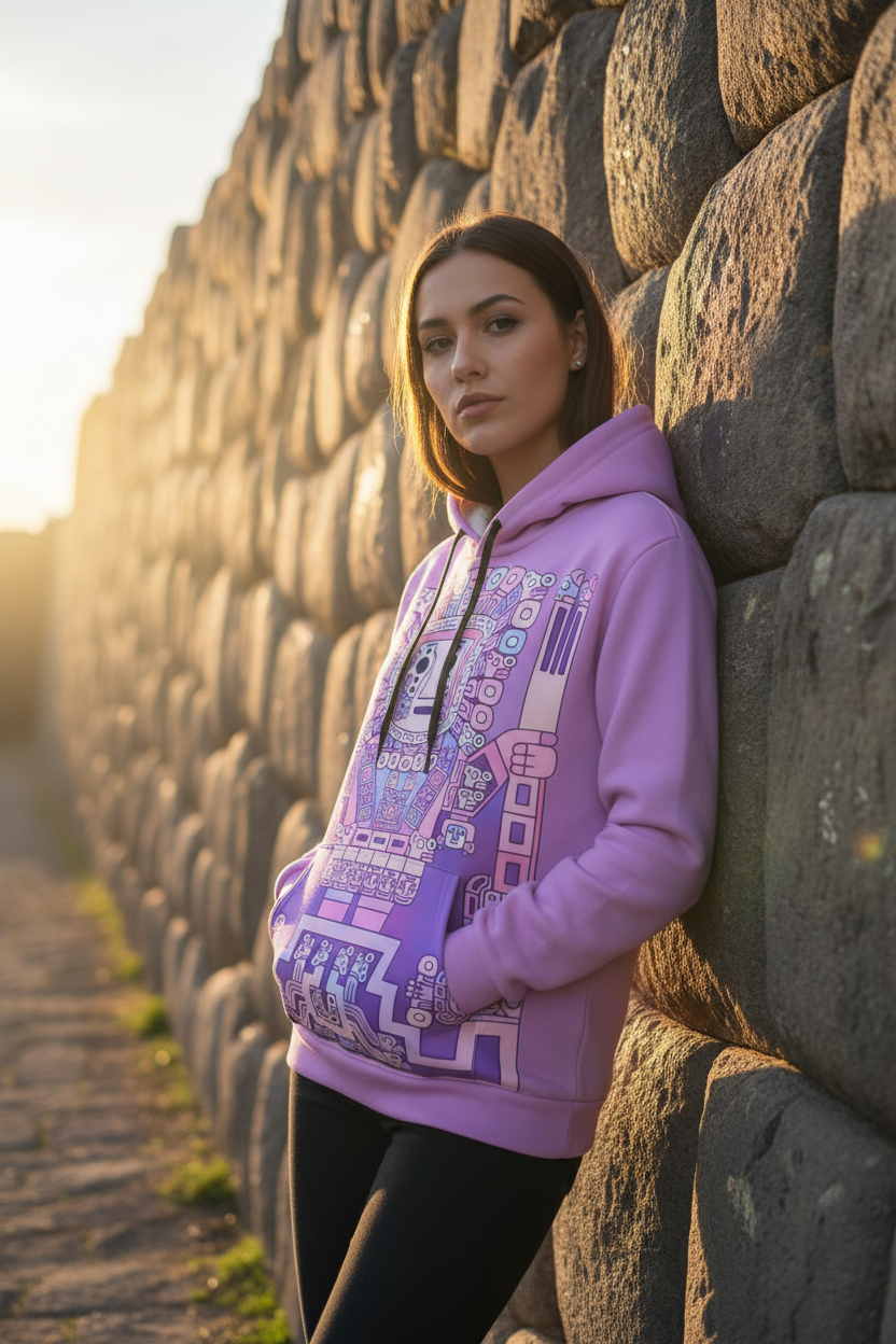 INKA Viracocha Pinkmagic Woman Wall