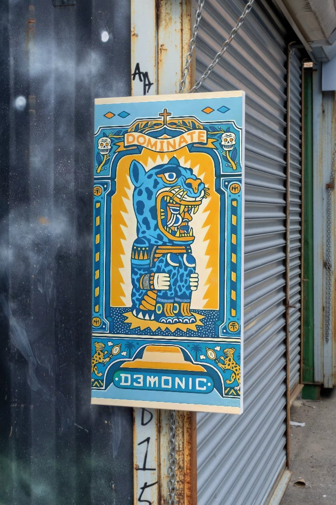 Vintage circus poster with vibrant, nostalgic design.